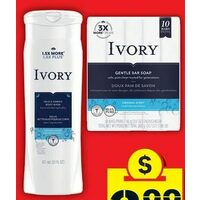 Ivory Bar Soap, Body Wash