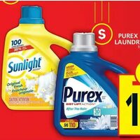 Purex or Sunlight Laundry Detergent