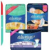 Always Pads Or Liners Large Packs 
