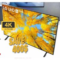 LG 75" 4K LED Smart Television