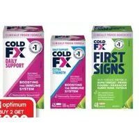 Cold FX Chewable Tablets or Capsules