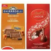 Lindt Lindor or Ghirardelli Chocolate Bags