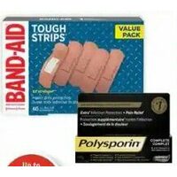 Polysporin or Band-Aid Advanced Bandages