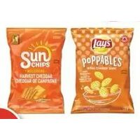 Sunchips Multigrain Snacks or Lay's Poppables
