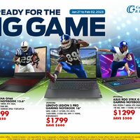 Canada Computers - Weekly Deals - Get Ready For The Big Game Flyer