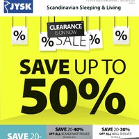 JYSK - Weekly Deals - Clearance Sale Flyer