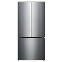 Galanz 18-Cu. Ft Stainless Look French Door Fridge 