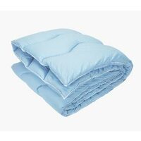 Kongsfjord Wave-Quilted Duvet With Microfibre Cover - Queen