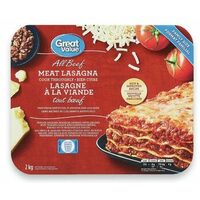 Great Value Beef Lasagna