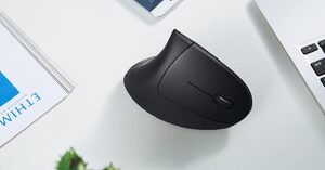 [$21.99 (27% off!)] Anker 2.4G Wireless Vertical Ergonomic Optical Mouse