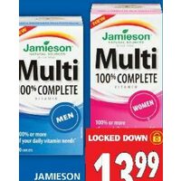 Jamieson 100% Complete Multivitamins