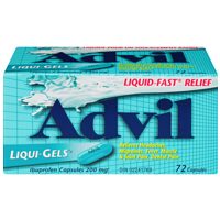 Advil Liquid Gels, Capsules, Caplets or Tablets
