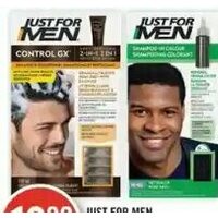 Just for Men Control Gx Shampoo, Mustache & Beard or Hair Colour
