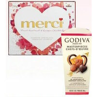 Merci Or Godiva Masterpieces Boxed Chocolates