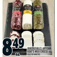 Irresistibles Artisan Goat's Milk Cheese