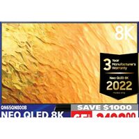 Samsung 65" Neo QLED 8K Neural Quantum Processor TV