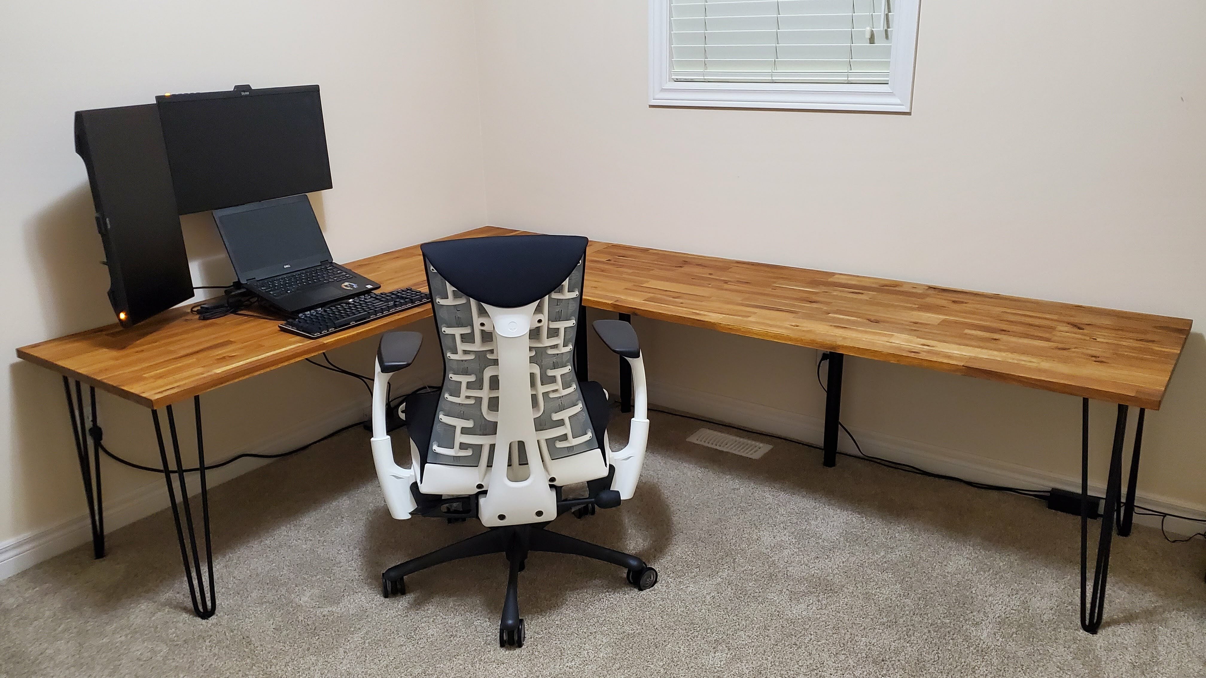 Home depot store butcher block desk