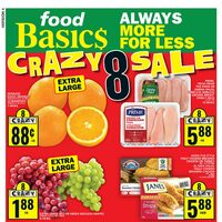 Foodbasics - Weekly Savings - Crazy 8 Sale (Toronto/GTA) Flyer