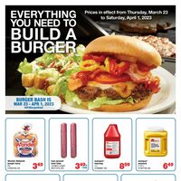 Wholesale Club - Everything You Need To Build A Burger (NS) Flyer