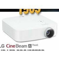 LG Cine Beam AI ThinQ HD LED Projector