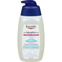 Eucerin Aquaphor Diaper Rash Cream, Healing Ointment or Baby Wash and Shampoo