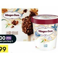 Häagen-Dazs Ice Cream Or Novelties 