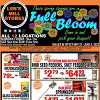 Len's Mill Stores - 2 Weeks of Savings - Full Bloom Flyer