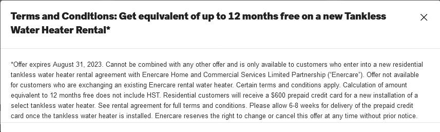 The Great Water Heater Rental Scam - Page 246 - RedFlagDeals.com Forums