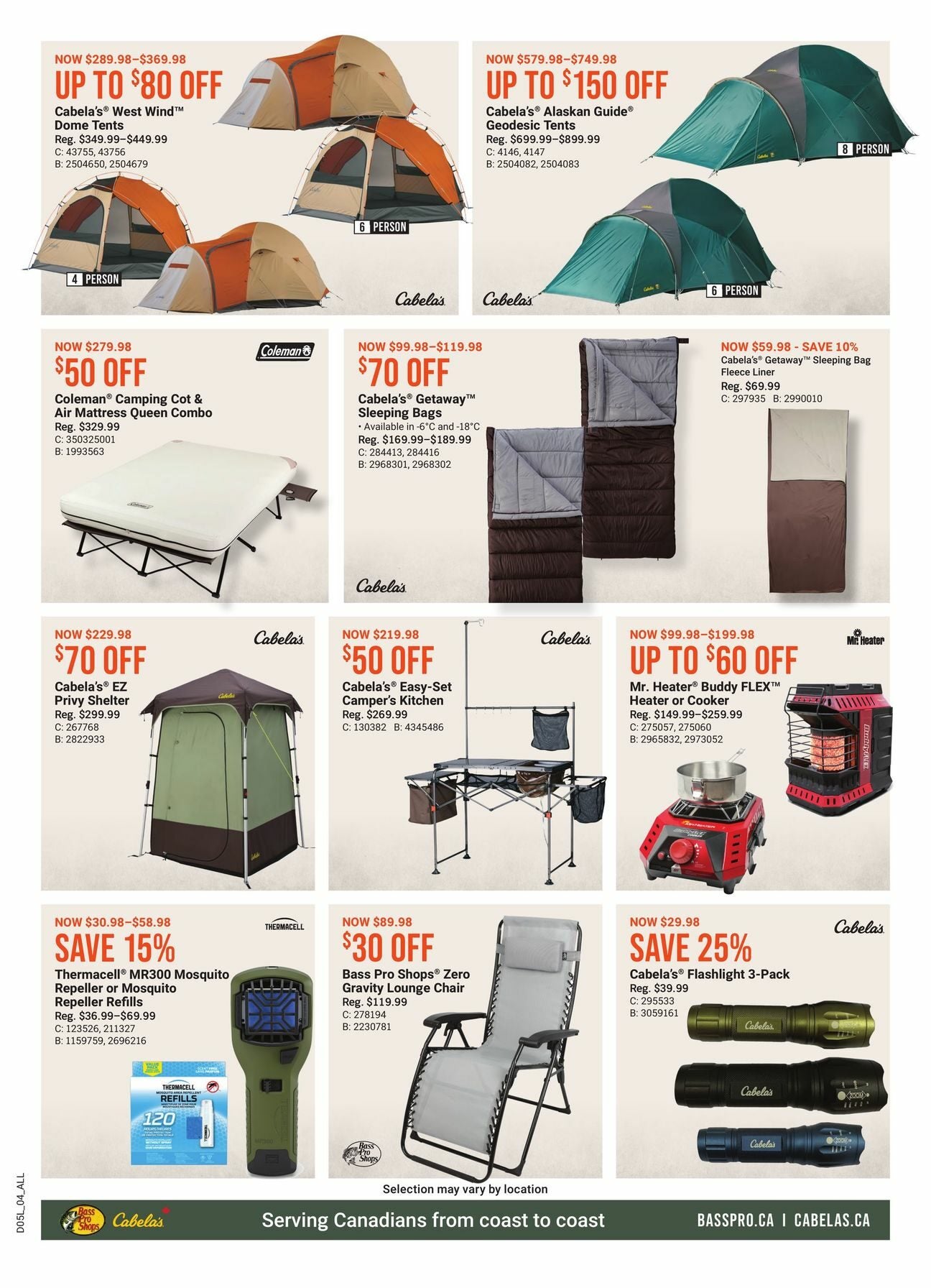 Cabelas Weekly Flyer - Gear Up Sale - Aug 17 – 23 