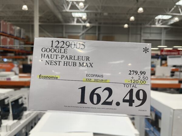 Google nest hub max hot sale costco