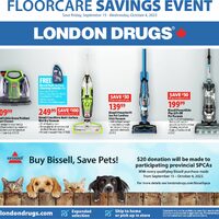 London Drugs - Floor Care Savings Event Flyer