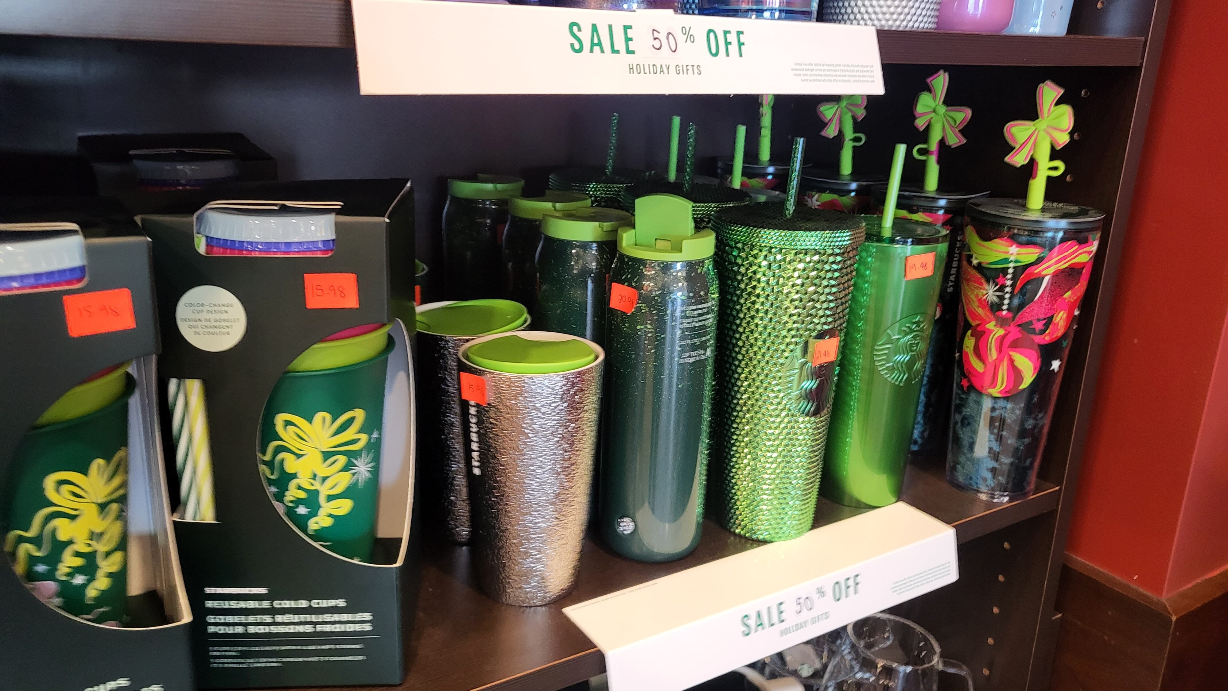 Starbucks] Christmas Merchandise - 50% OFF - YMMV - RedFlagDeals.com Forums