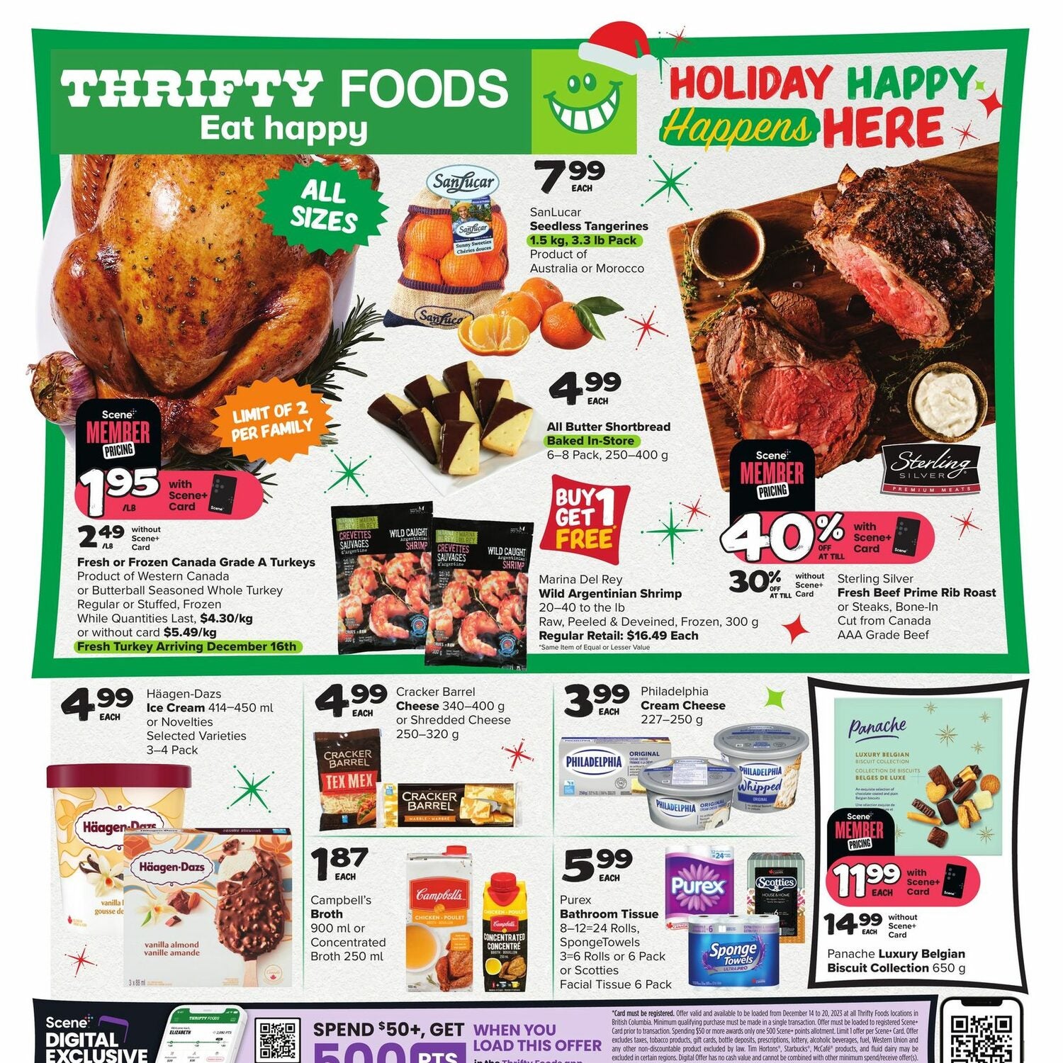 Thrifty Foods Weekly Flyer - Weekly Specials - Dec 14 – 20