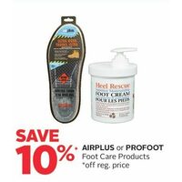 Airplus or Profoot Foot Care Products 