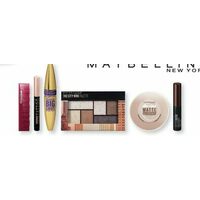 Maybelline New York Superstay Vinyl Ink Lip, Color Tatto Eye Stix, Colossal Big Shot Mascara, City Mini Eyeshadow Palette, Dream Matte Mousse Foundation or Tatto Brow Gel Tint