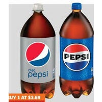 Coco-Cola or Pepsi Soft Drinks