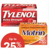 Motril or Tylenol Pain Relief Products