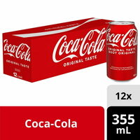 Coca-Cola, Sprite or Canada Dry
