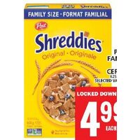 Post Family Size Cereal