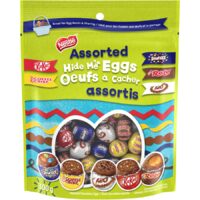 Lindt Mini Eggs, Hershey's Easter Egg Hunt, Cadbury Mini Eggs or Nestle Assorted Hide Me Eggs