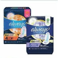 Always Pads or Liners