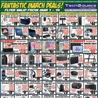 Tech Source - Fantastic March Deals Flyer