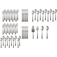 Canvas 54-Pc Avery or Hudson Stainless Steel Flatware Set