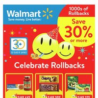 Walmart - Weekly Savings - Celebrate Rollbacks (SK) Flyer