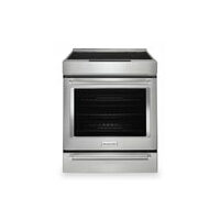 Kitchenaid Stainless Steel Induction Range With Convection
