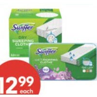 Swiffer Sweeper Wet or Dry Cloth Refills