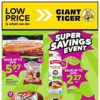 Giant Tiger - Weekly Savings - Super Savings Event (AB, SK & MB) Flyer