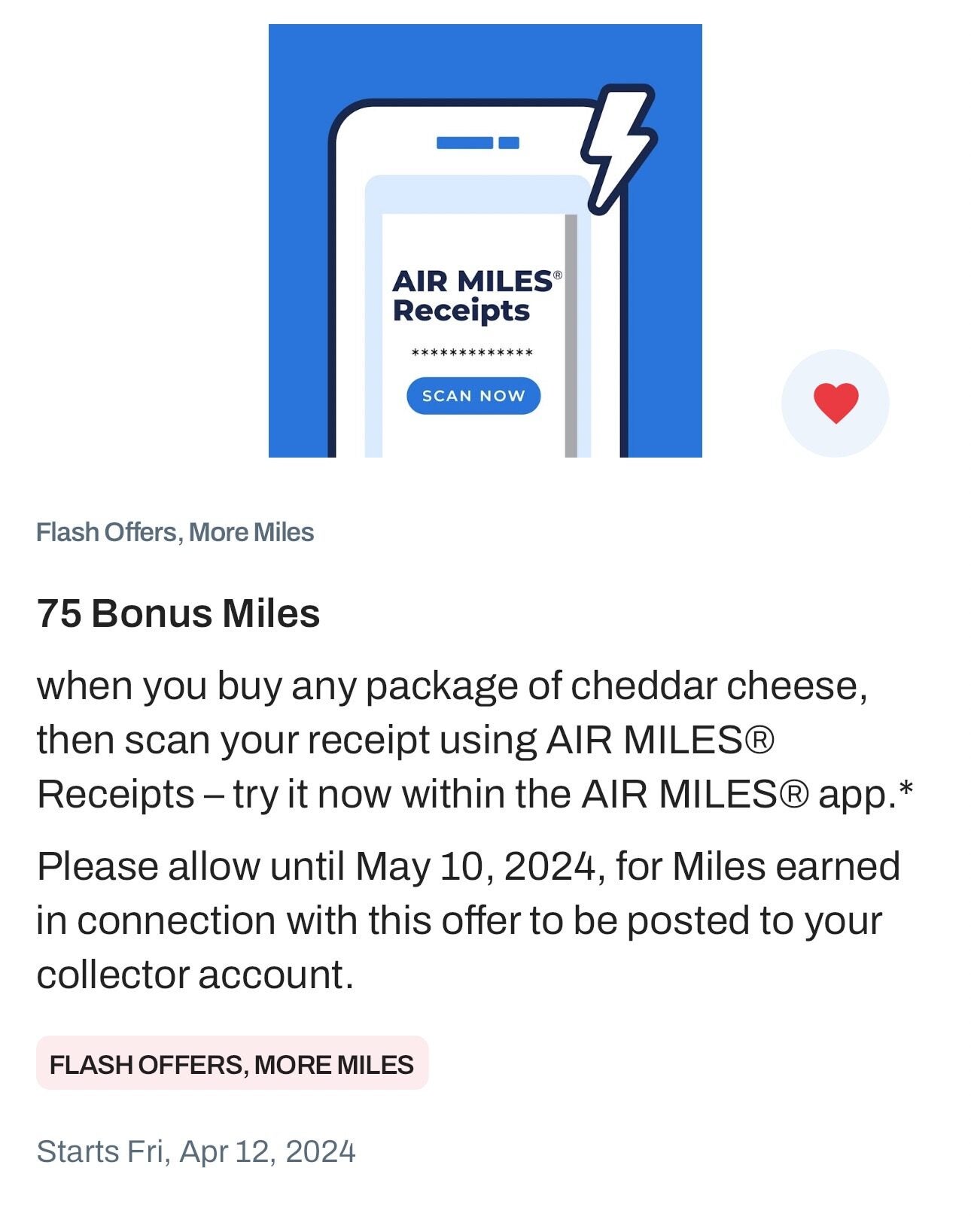 Air Miles 2024 MegaThread (RFD’s General Discussion for this Loyalty ...