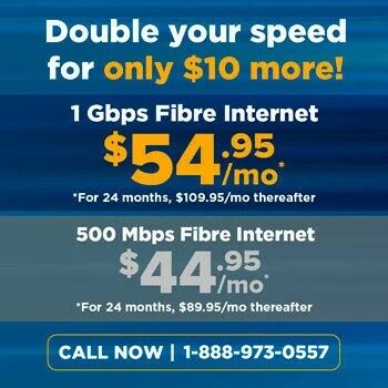 [Distributel] [Sponsored] 1Gbps Fibre Internet Offer: Get Double the ...