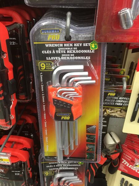 Allen key dollarama discount